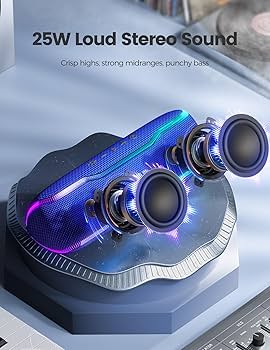 Amazon.com: ERKEISEHN Bluetooth Speaker, IPX7 Waterproof